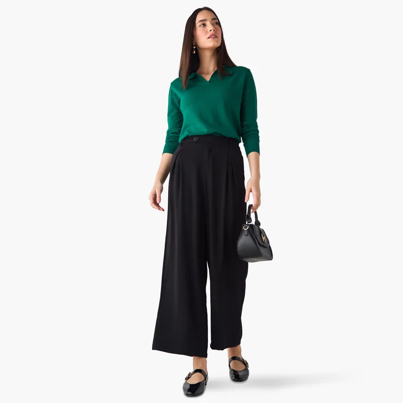 2Xtremz Collared Tricot Sweater