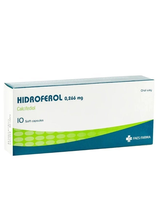 Hidroferol 0.266 mg Capsules 10s