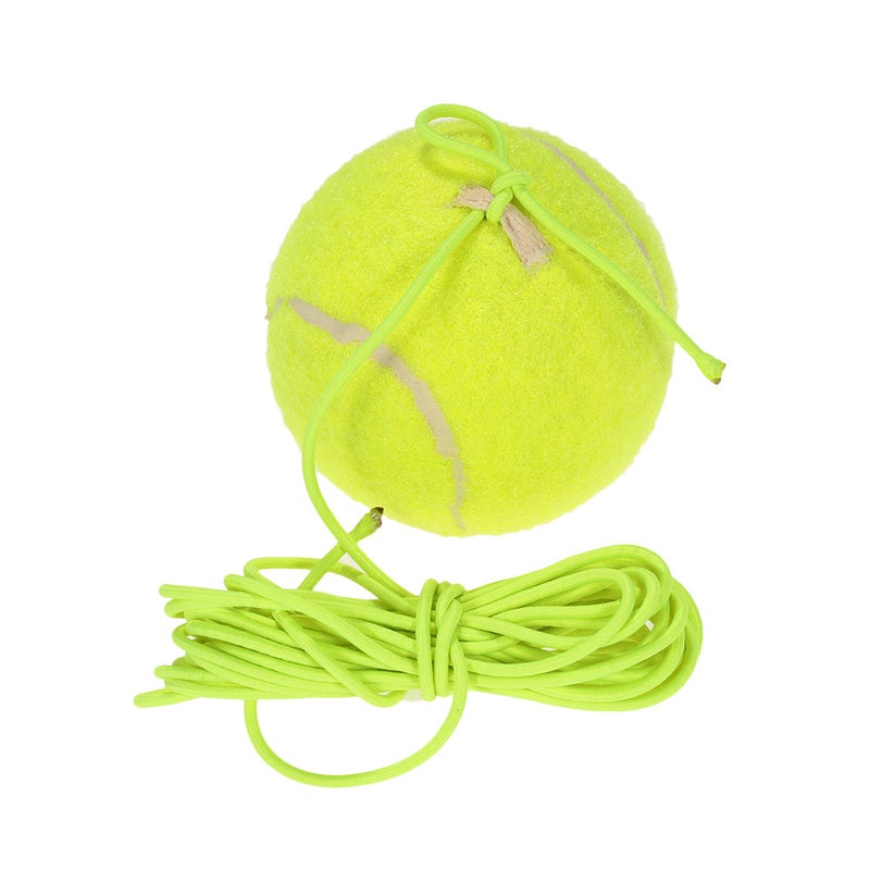 Natural Rubber Synthetic Wool Fiber Tennis Ball Dog Training Tennis Ball With String - Image 4