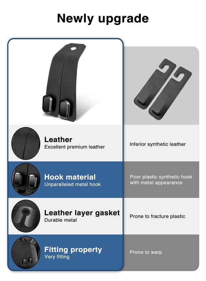VETERBONE Car Hooks for Headrest Purse - Image 3