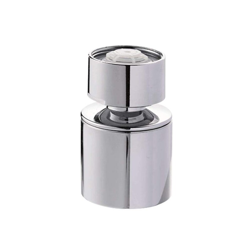 Horiznext faucet aerator for kitchen bathroom sink, tap head sprayer 360 degree swivel filter attachment hose extender no splash water nozzle (1 pc with adapter)