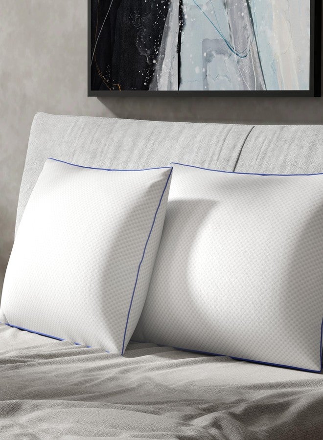 Vibe Cooling Gel-Infused Shredded Memory Foam Pillow, 2 Pack, Oversized (15” x 27”) - Image 3