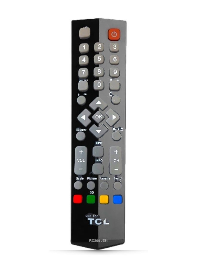 Replacement remote control for TCL Smart TV, TCL Smart Tv LCD, LED, suitable for many models of TCL Smart TVs - Image 1