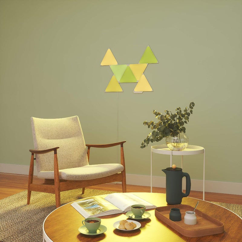 Nanoleaf SHAPES - TRIANGLES - STARTER KIT - WHITE - 4 PACK - EU UK - Image 4