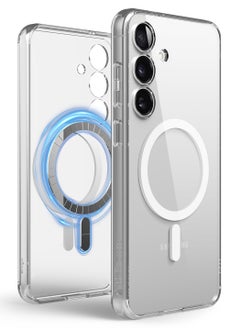 Elago Magnetic Hybrid for Samsung Galaxy S25 PLUS Case Cover compatible with MagSafe - Transparent  - Image 1