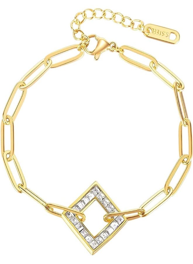 Lee Cooper LEE COOPER Women's Stainless Steel Gold Bracelet - LC.B.01247.110  - Image 1