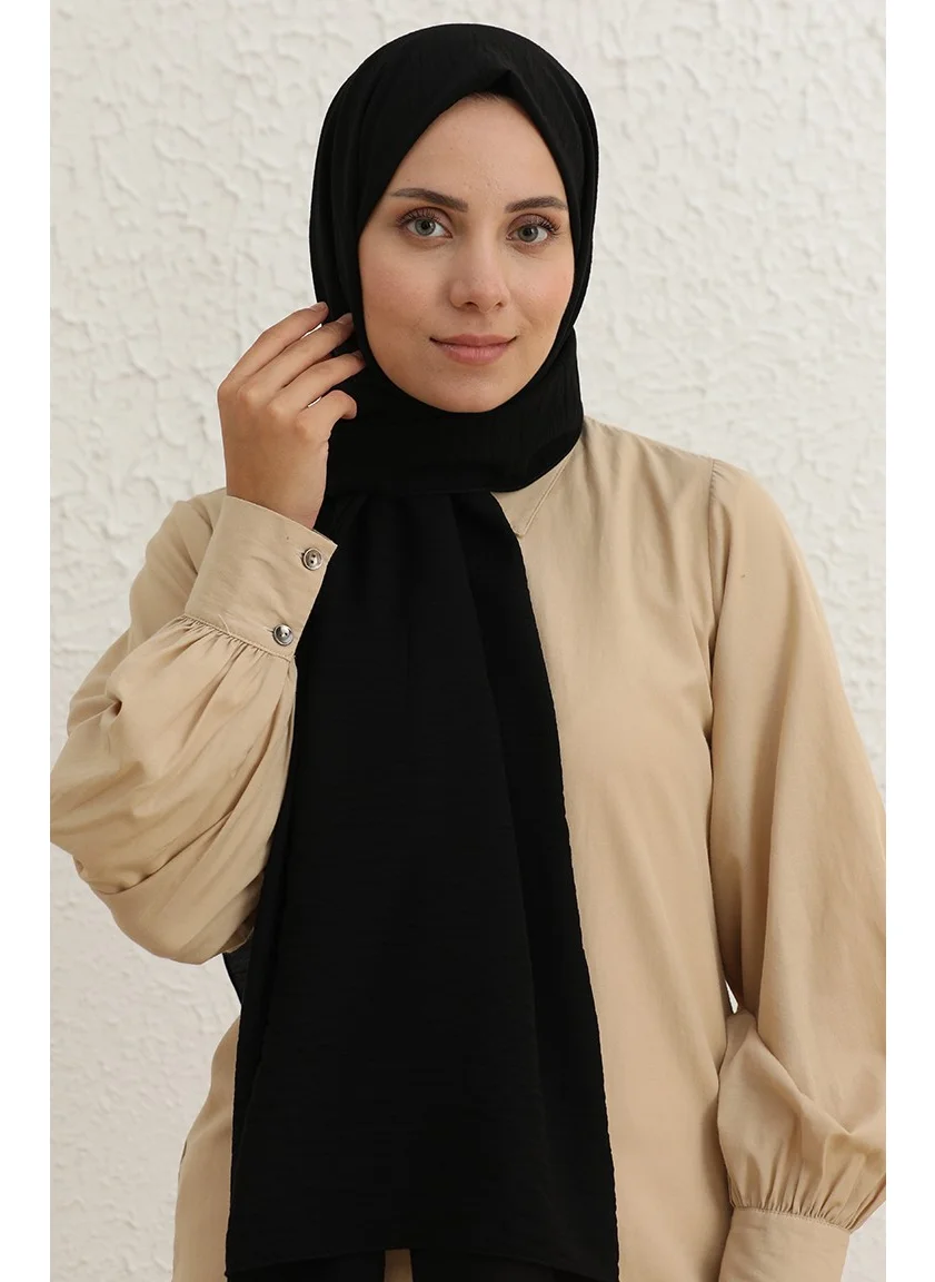 Sefa Merve Tencel Shawl 1090-09 Black