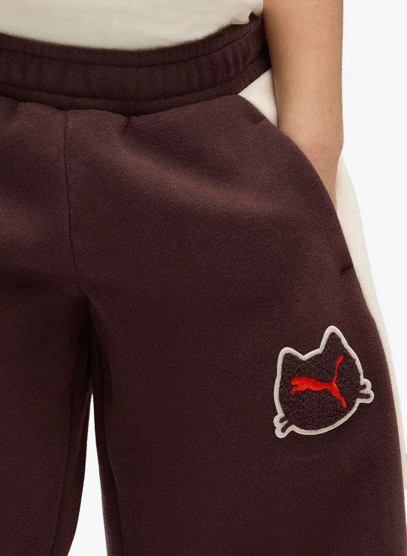 Puma Chocolate Fondue Kids T7 Imaginary Friend Barrel Sweatpants  | Best Price UAE