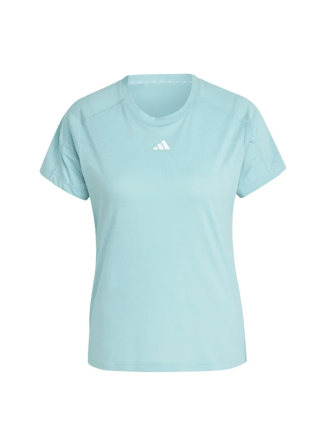 اديداس adidas Tr-Es Crew T Green Training T-Shirts 2XS