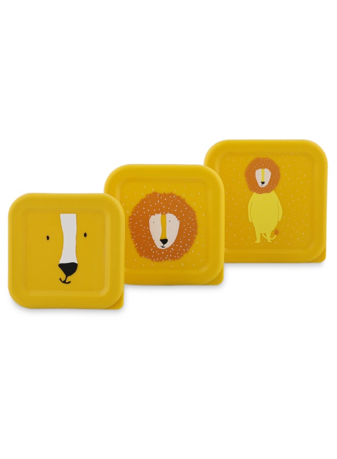 Trixie Snack Box Nesting - Set of 3 - Mr. Lion - Image 1