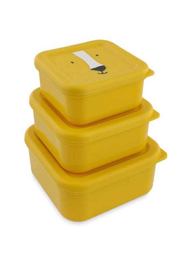 Trixie Snack Box Nesting - Set of 3 - Mr. Lion - Image 3