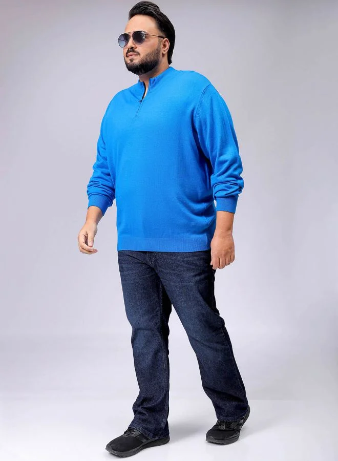 HARDSODA Men Plus Size Bootcut Solid Mid-Rise Stretchable Jeans