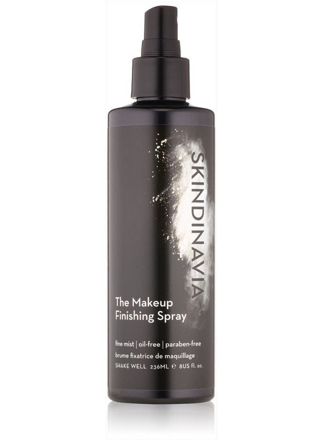 SKINDINAVIA - Skindinavia The Makeup Finishing Spray, Long-Lasting Up to 16+ Hours, Heat-Resistant & Waterproof, Fine Mist Finishing Spray for Makeup (8 Oz) - Image 1