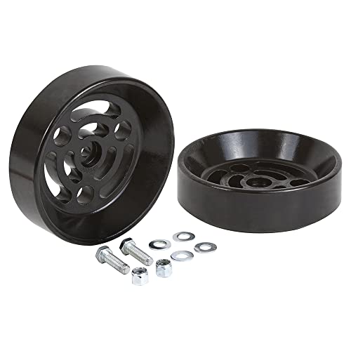 Daystar, Air Bag Cradle designed for full suspension travel, Fits All 6" diameter convoluted Air Bags, fits any full size of half ton truck, 2/4WD, KU09140BK, Made in America, Black - Image 1