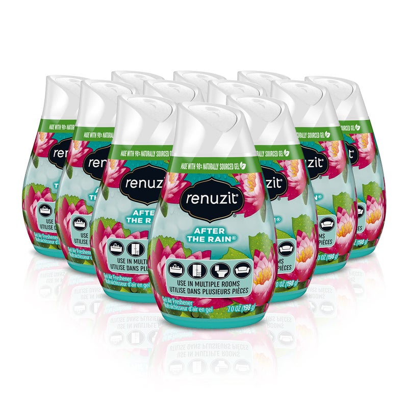 Renuzit - 1716906 03663 Adjustables Air Freshener, After the Rain Scent, Solid, 7 oz (Case of 12) - Image 1