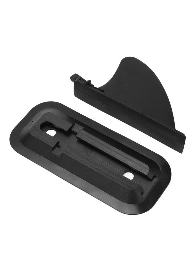 Naroote Paddle Board Fin. Plastic Surfboard Fin Adjustable Surfboard Replacement Fins Detachable Inflatable Paddle Board Fin Quick Release Slide In Fin Longboards Fin For Upright Paddleboardsplastic  - Image 2