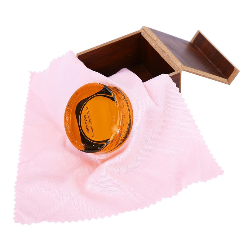 Premium Handmade Rosin in Wooden Box for Violin Viola Cello and Erhu (Transparent) - Image 3