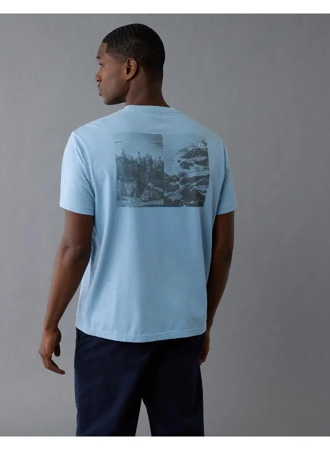 American Eagle AE Logo Graphic T-Shirt