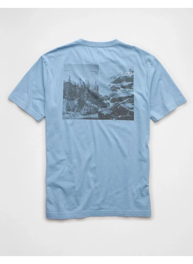 American Eagle AE Logo Graphic T-Shirt