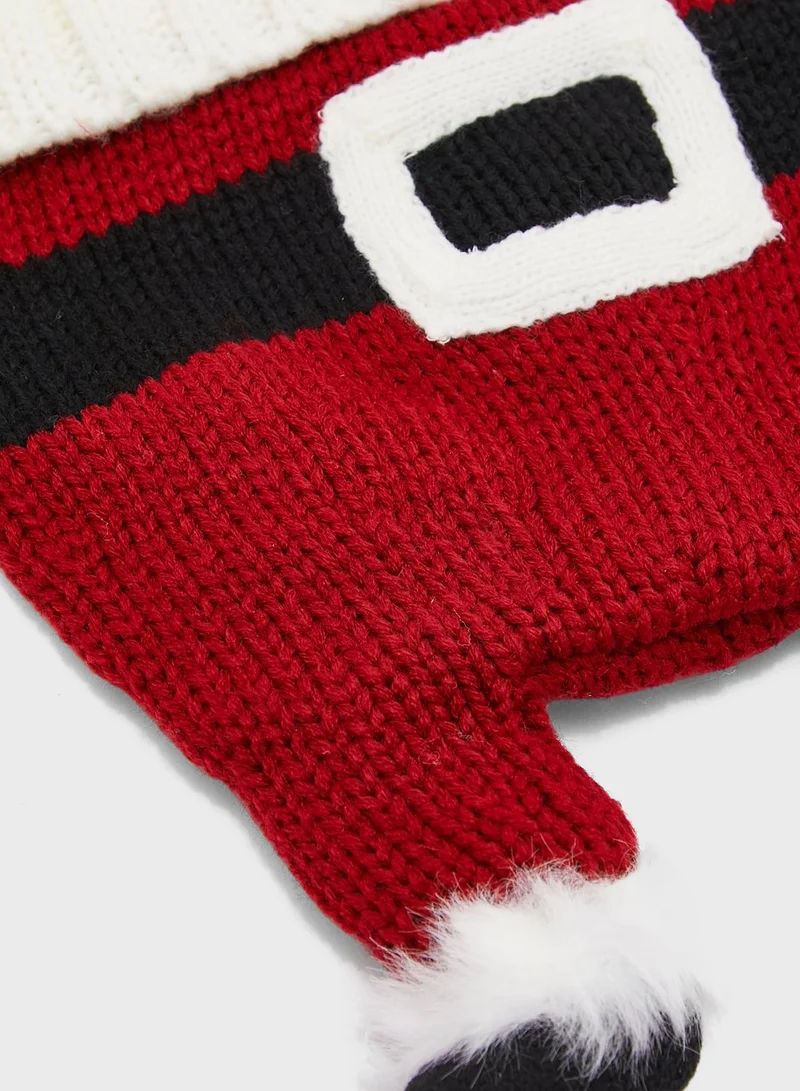 Ginger Novelty Santa Hat