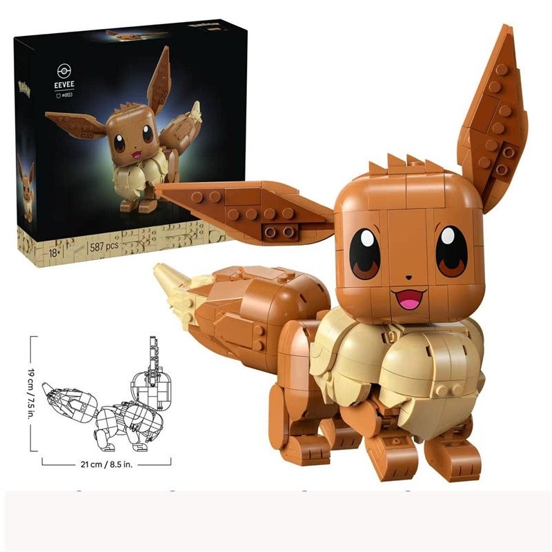 Pokemon Eevee Building Blocks Set 72151 - Image 4