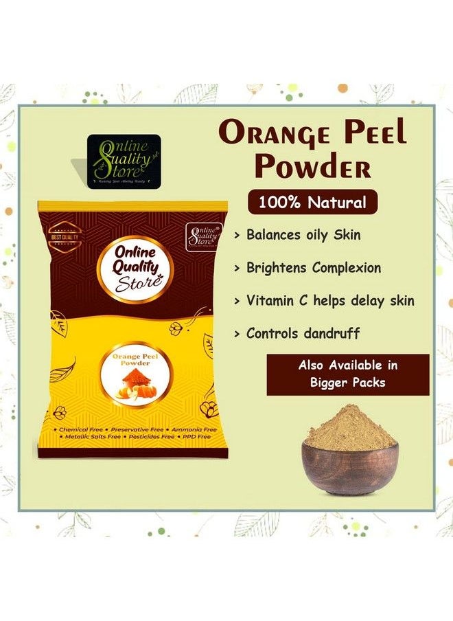 Online Quality Store Lemon Peel Powder Mulethi Powder & Orange Peel Powder600G ;Organic Face Pack ;Natural Face Pack ;Chemical Free Face Powder  - Image 4