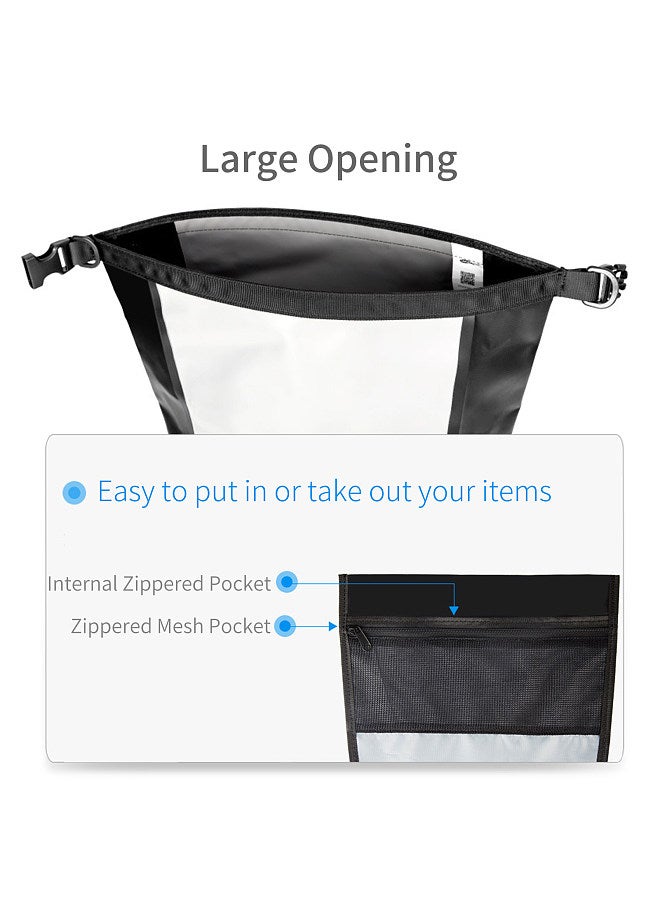 AFISHTOUR 15L/25L Cycling Trunk Bag Waterproof Bicycle Rear Rack Bag Rear Seat Bag Bike Pannier Bag Pack Travel Touring Grocery Bag  - Image 3