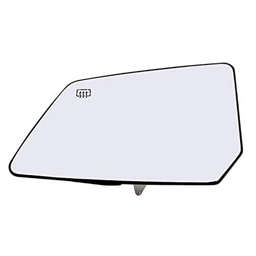 Driver Side Mirror Glass Assembly For 20092016 Chevy Traverse Heated 15951926 33223 1324119 Compatible with 20072017 GMC Acadia 20072010 Saturn Outlook