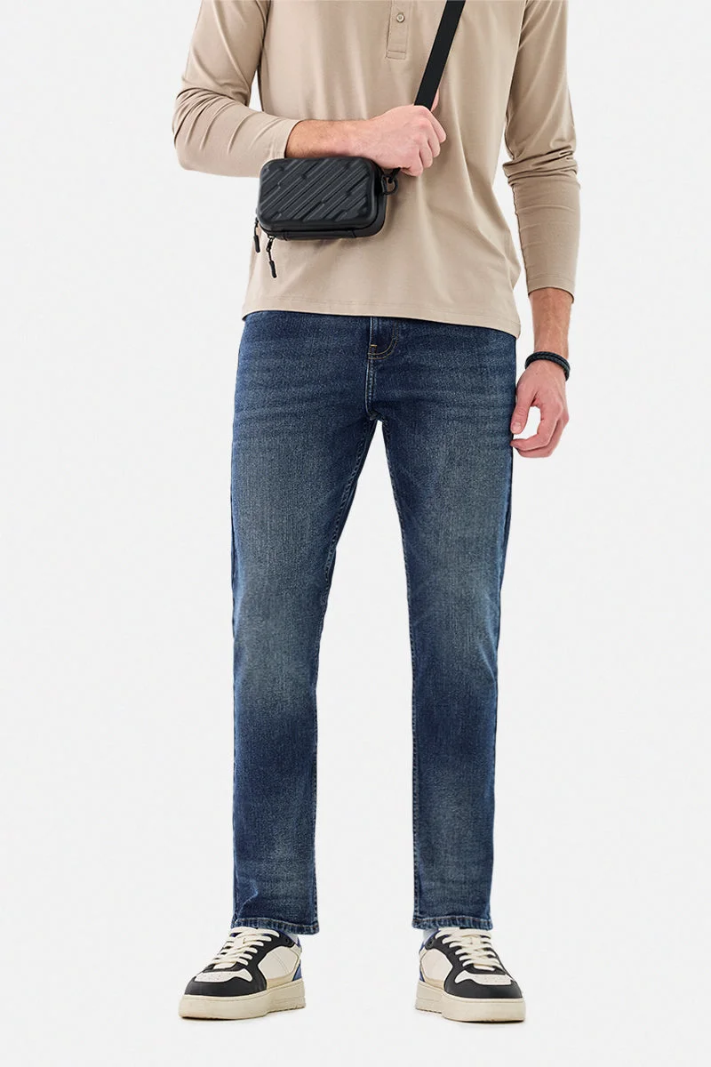 SNITCH جينز ضيق مطاطي