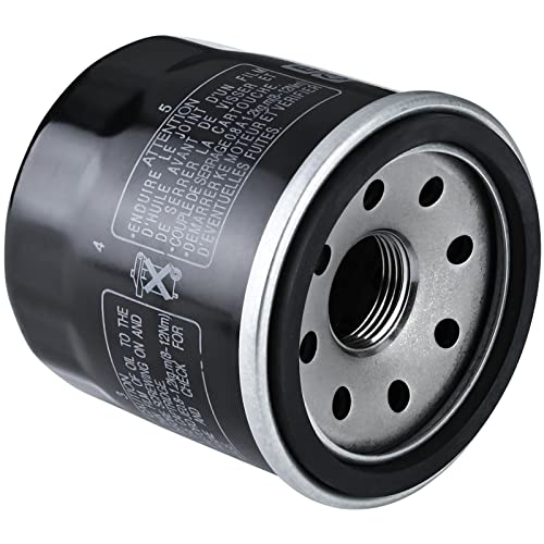 QUICKWOLF 16097-0008 Oil Filter Compatible for Kawasaki Ninja 300 400 500 650 1000 Prairie 300 360 400 Bayou 400 Vulcan 2000 1700 1600 1500 900 800 750 650 500 ZX-10R ZX-7 ZX-6 ZX-14R… - Image 1