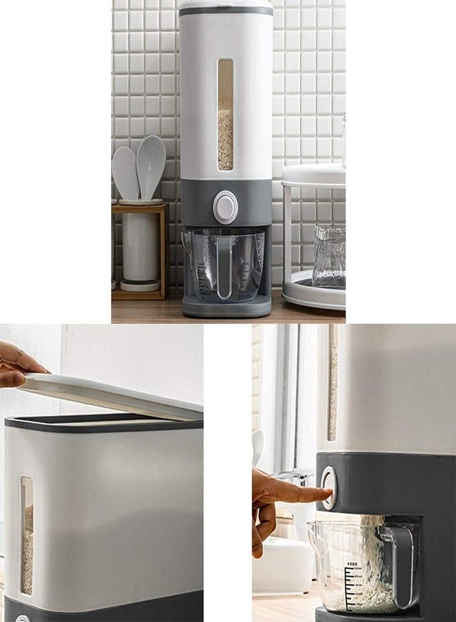 Matiko Food Dispenser Rice Dispenser Dry Food Fruit Storage Box For Home And Kitchen - Image 5