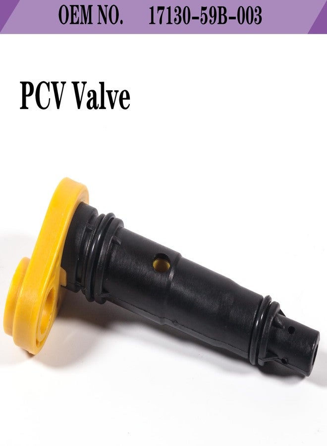 LYNSHINE 17130-59B-003 For Honda Accord PCV Valve 1.5 Accord 2018-2023,Civic 2017-2021,Cr-v CRV 2017-2021 1713059B003 6P1424 V586 EMH970 2017 2018 2019 2020 2021 2022 2023 17 18 19 20 21 22 23 1.5L - Image 3
