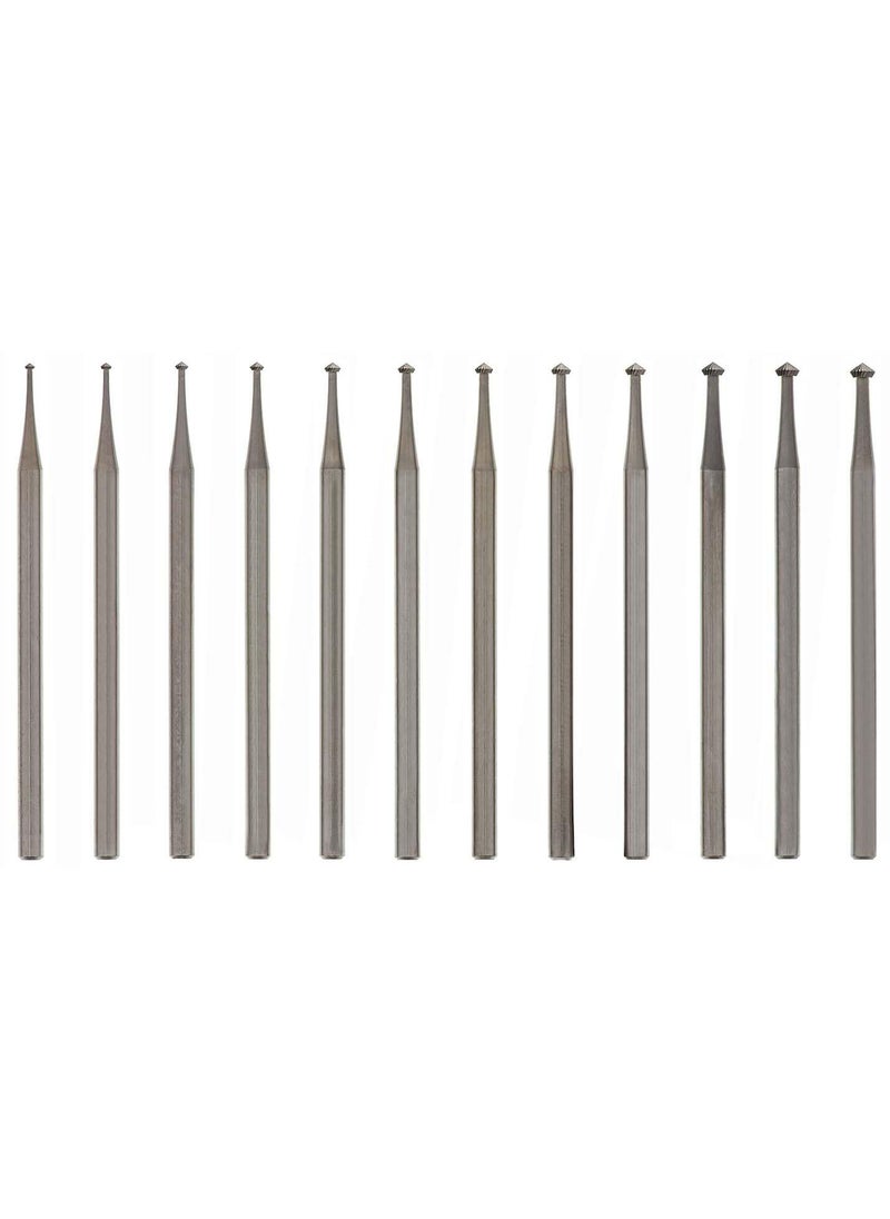SWISSO SWISSO12 x Carbon Steel Hart Bur For Jewelry Stone Setting Burs Size08020mm Pack Of 1  - Image 1