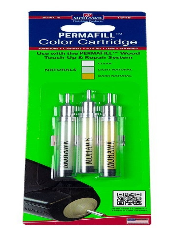 PERMAFILL Color Cartridge 3 Pack (Naturals)