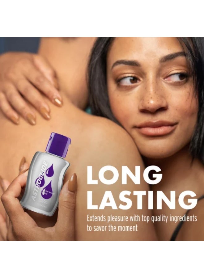 ASTROGLIDE Two-pack Astroglide Water-Based Lubricant (74ml), for men, women, and couples - Image 4