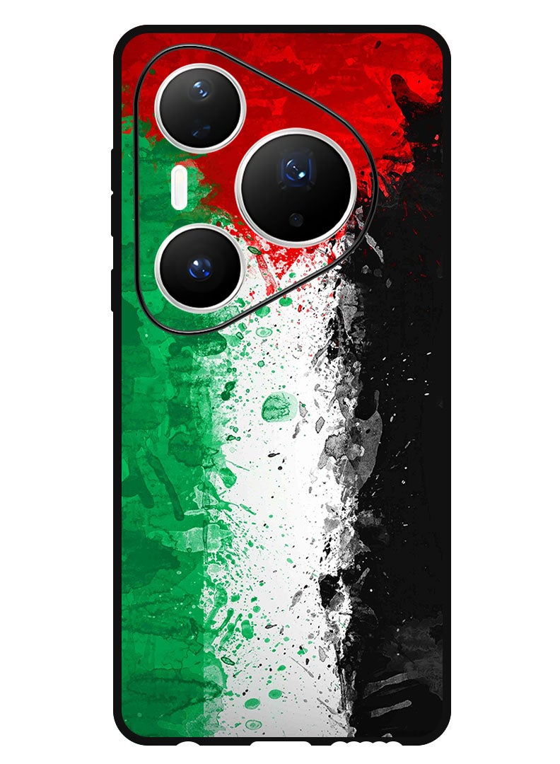Theodor Case Compatible with Huawei Pura 80 Pro Plus 6.8 Inch Protection Shockproof Bumper Cover Palestine Flag 1 - Image 1