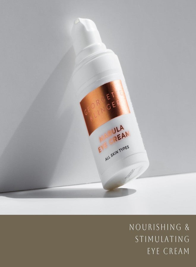 Georgette Klinger Marula Eye Cream - Anti-Aging, Caffeine-Infused Gentle Formula - Reduces Redness, Puffiness, and Dark Circles, while Hydrating and Brightening Skin - 1/2 oz - Image 2