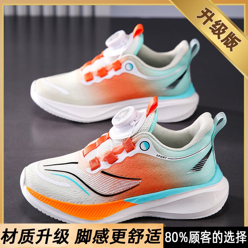 Mesh Sneakers Lightweight Flexible Sole Walking Shoes For Kids Indoor And Outdoor Activities - Image 1