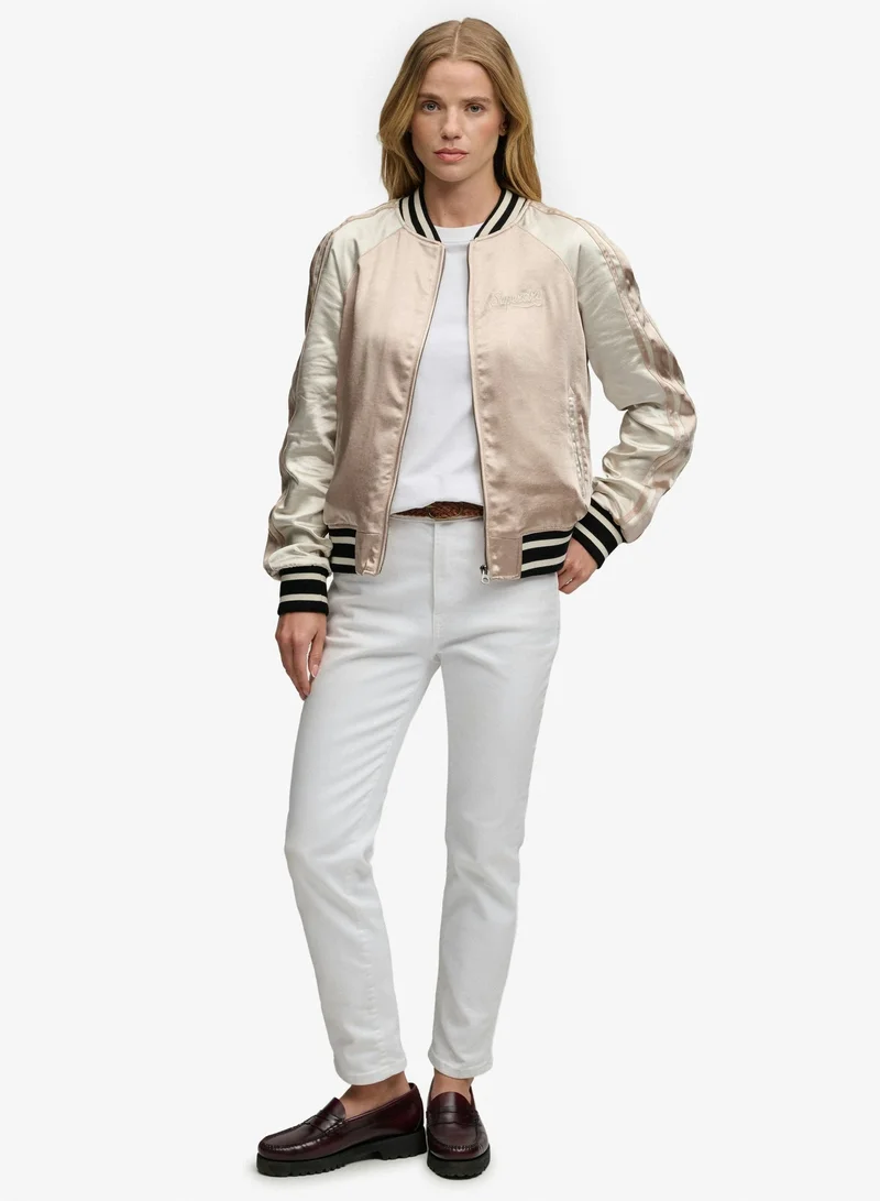 سوبر دراي Suikajan Embroidered Bomber Jacket