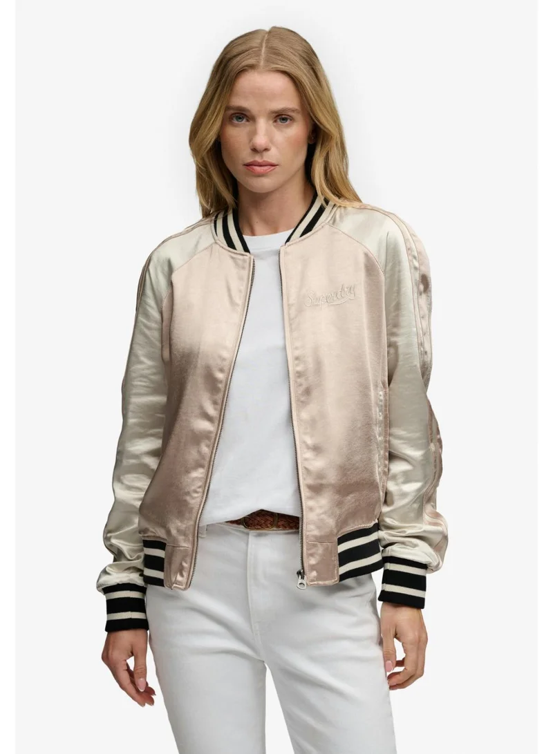 Superdry Suikajan Embroidered Bomber Jacket