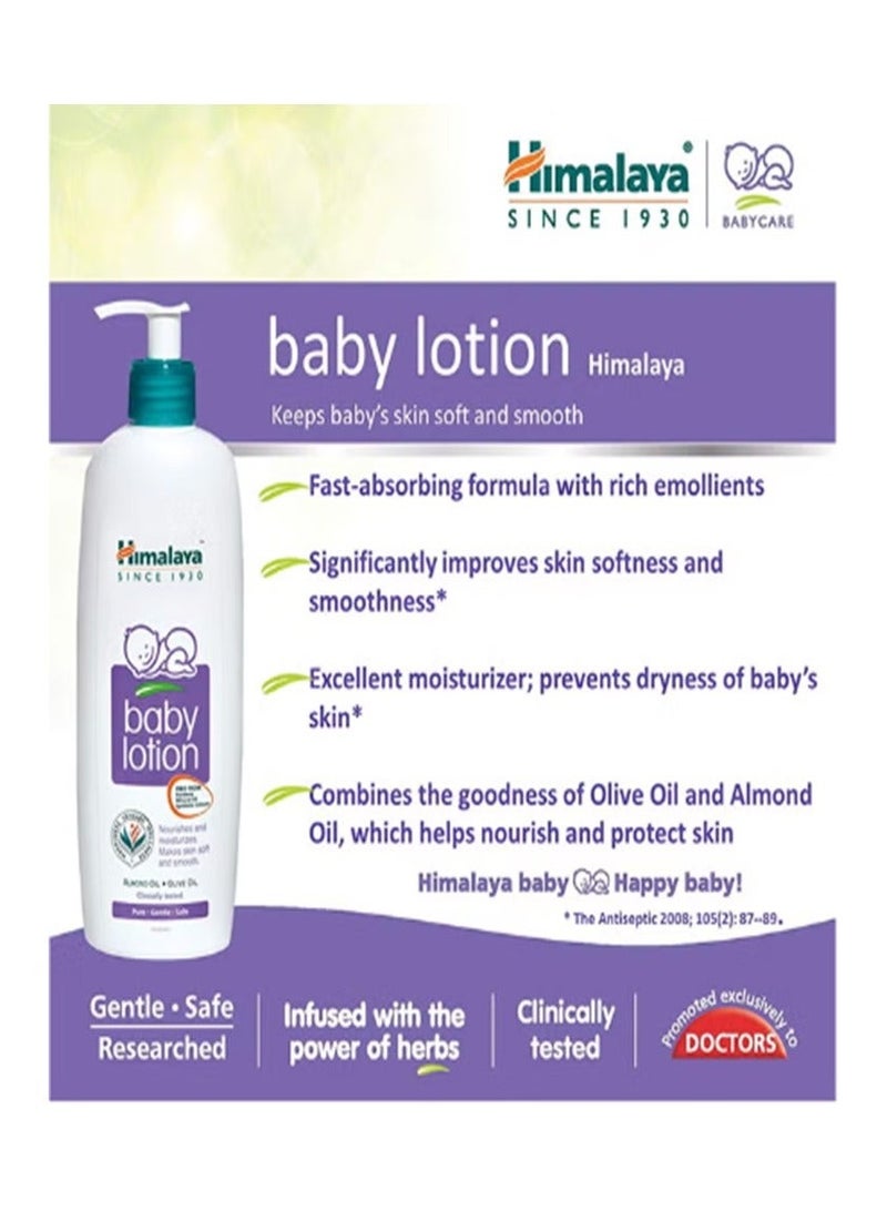 Himalaya Herbals Baby Lotion Cream - 400ml - Image 2