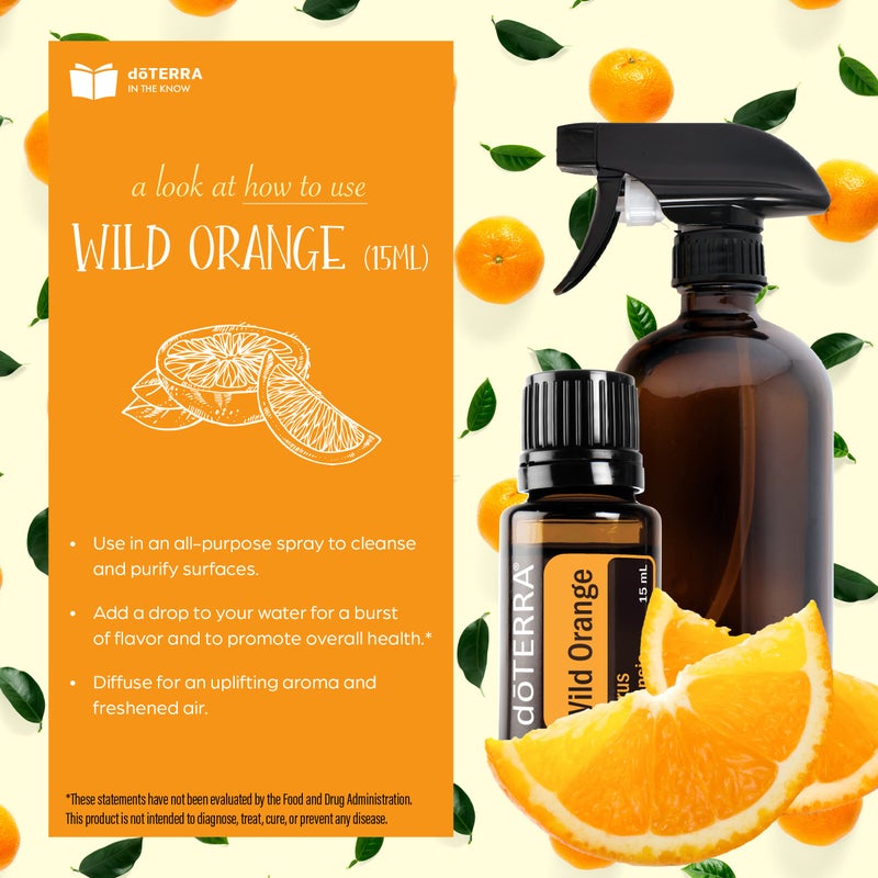 doTERRA Wild Orange Essential Oil 15 ml by doTERRA,Pack of 2 - Image 4