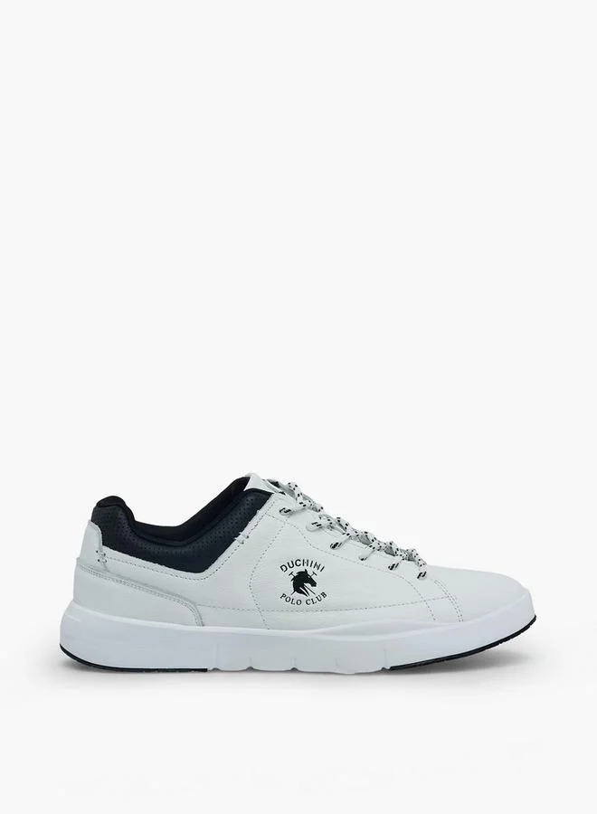 Duchini WHITE Polo Club Men Lace-Up Ankle Sneakers for Men | Best Price UAE