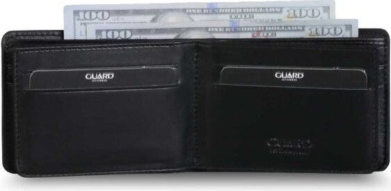 Guard Black Croco Genuine Leather Men's Wallet  - Image 2