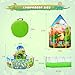 PigPigPen 3PC Dinosaur Play Tents for Boys Kids Play Tent with Ball Pit Crawl Tunnel Castle Tent for Toddlers Baby Dinosaur World Playhouse Toys - Image 3