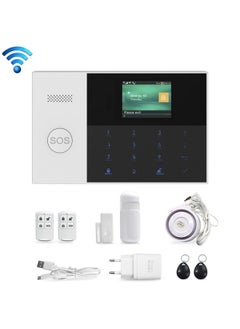 PG-105-GSM GSM/GPRS + WiFi Intelligent Alarm System with Touch Keypad & LCD Screen & RFID function