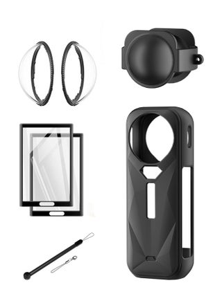 Protective Kit for Insta360 X5 Case,  Silicone Case, Lens Guard, Silicone Lens Cap, 2 Pack Screen Protector Insta360 X5 Accessory Kit - pzsku/Z5CF230D4CA5AFAFB61F0Z/45/1748338075/e9137e64-1189-423b-8d32-1aa1b891c4e4