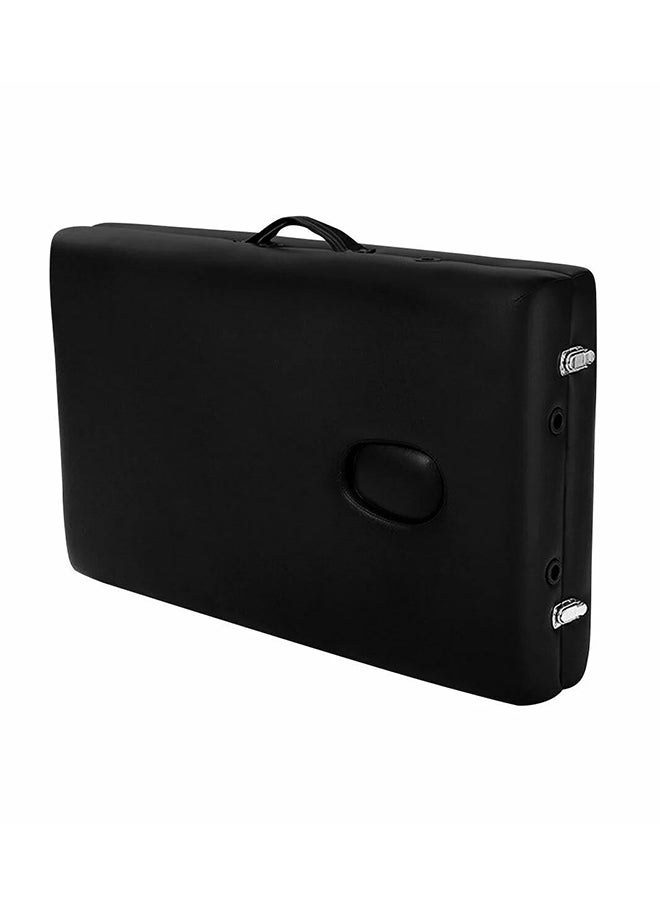 Loquat Portable Folding Massage Table With Carry Case Black - Image 1