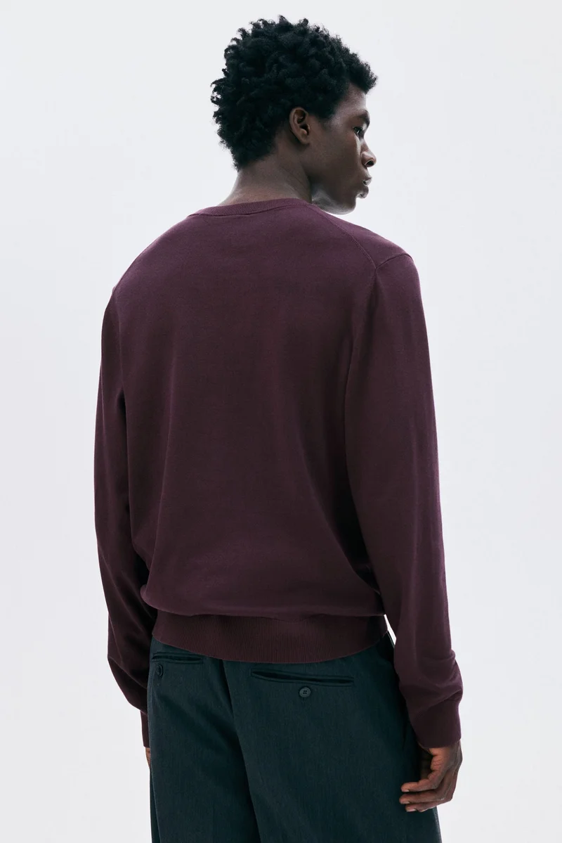 H&M Regular Fit Fine-knit jumper