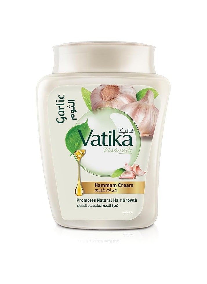 VATIKA - Vatika Naturals Hammam Cream With Garlic - 225 Gm - Image 1